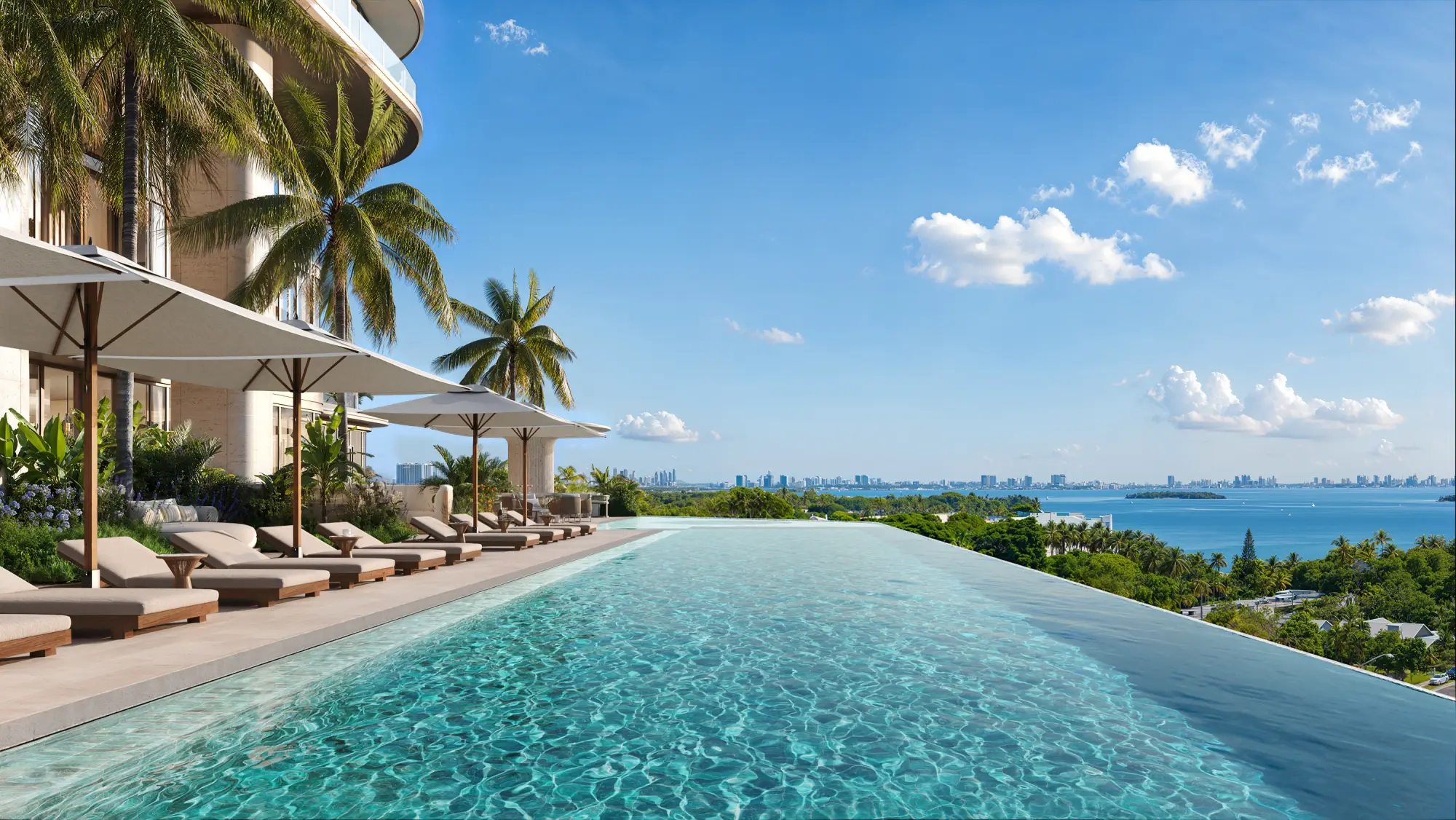 Resort pool, level 5 amenity deck