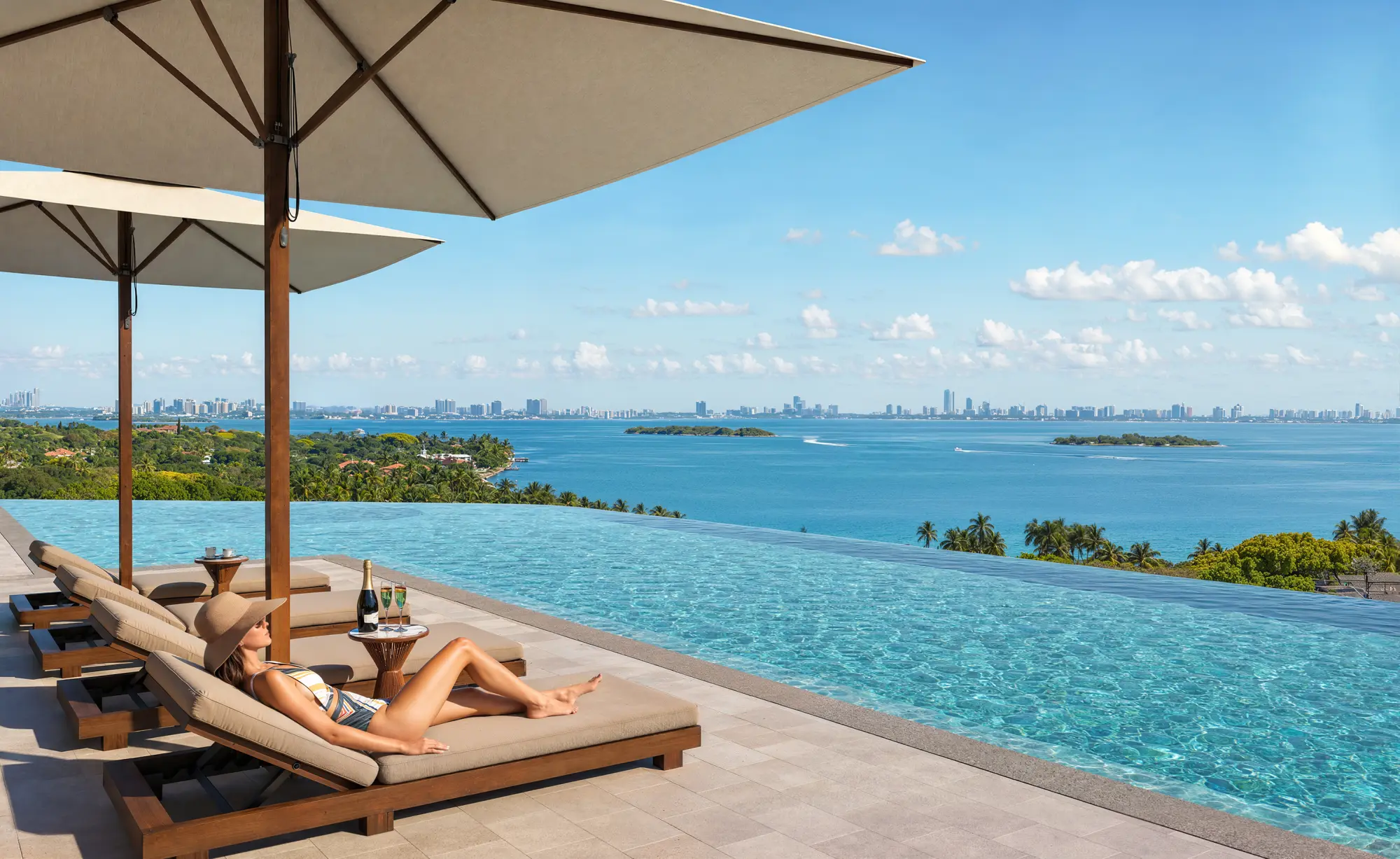 Pool deck, level 5 amenity deck