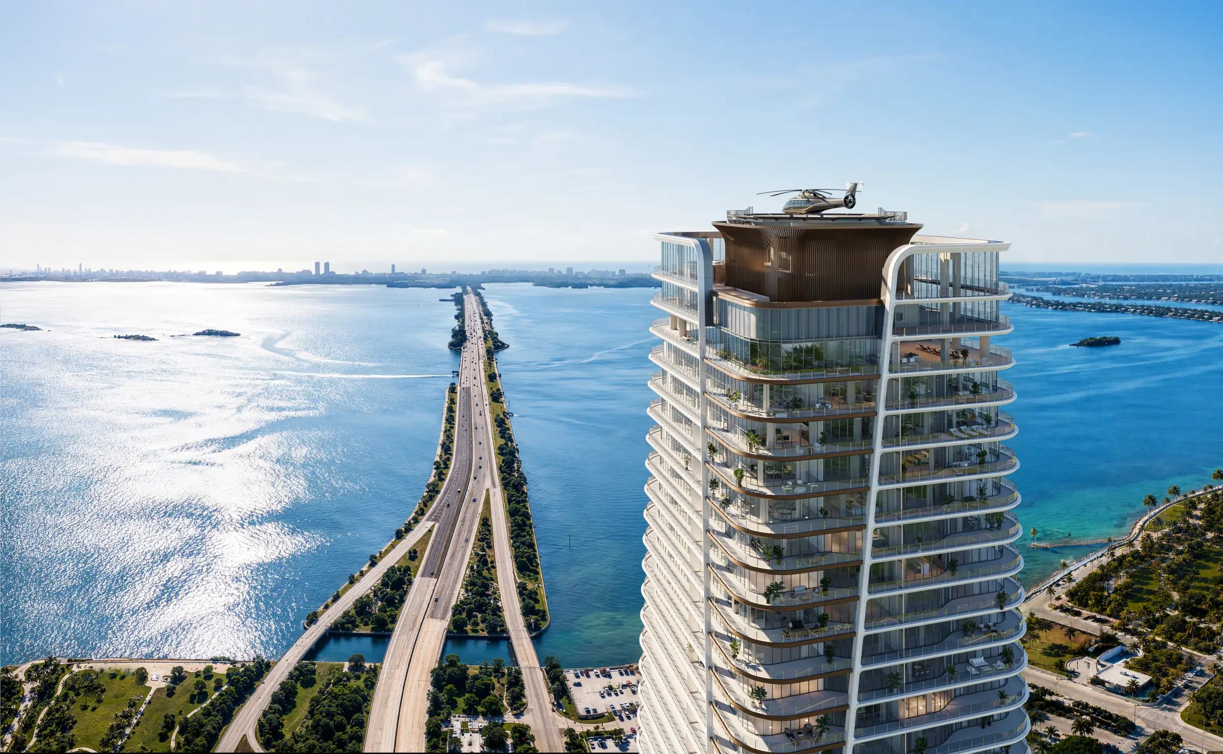Anantara Residences Miami helipad
