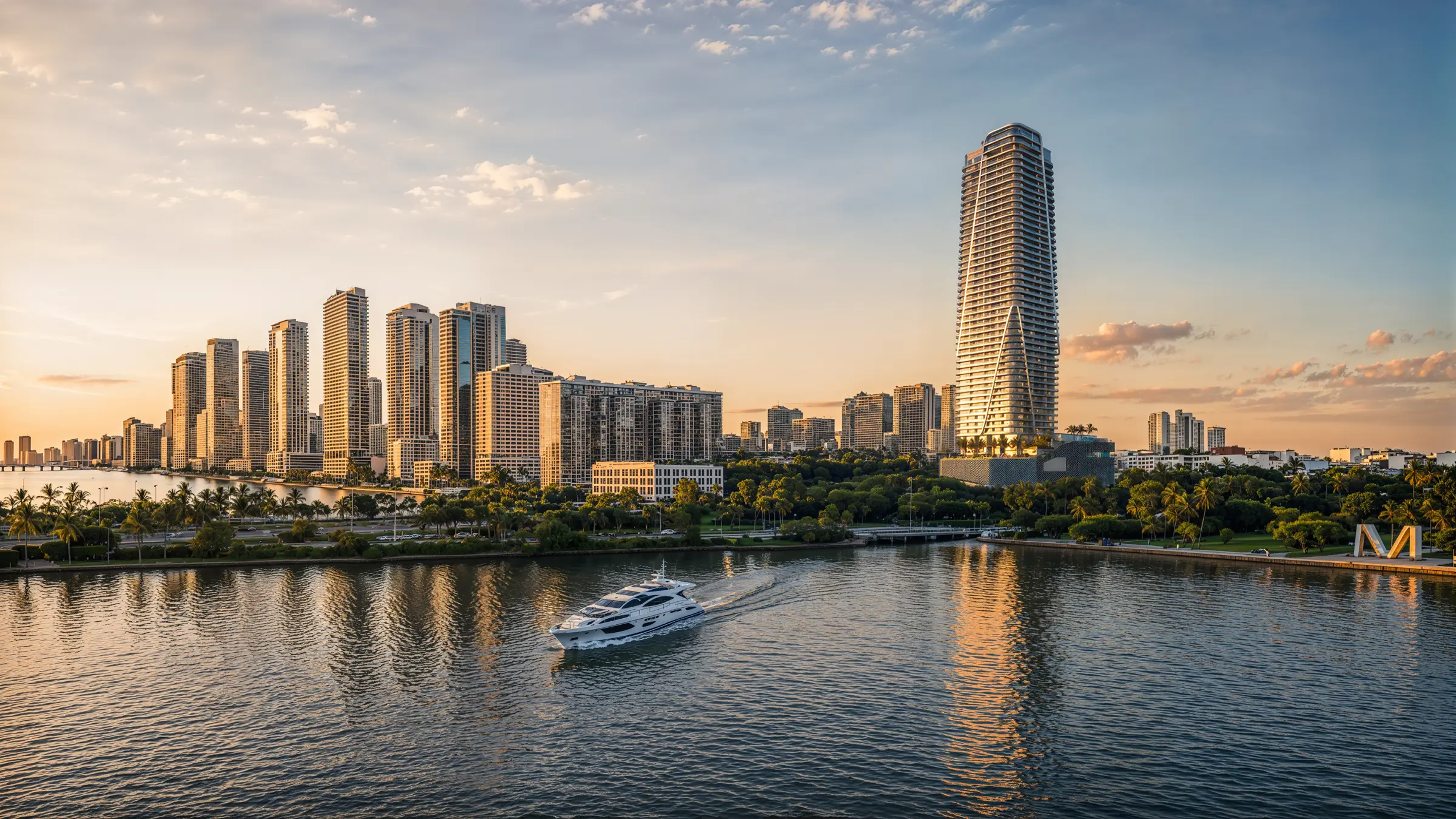 Anantara Residences Miami skyline